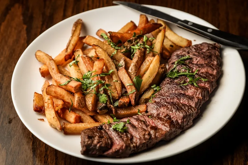 Wood-fired ribeye